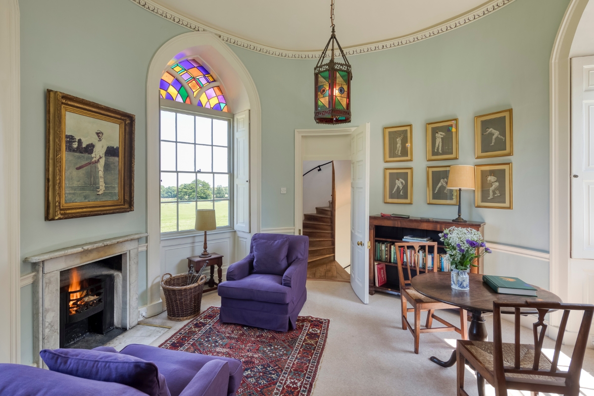 prospect living room stairs