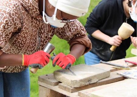 stone carving workshop 450x321